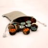 Fichas azules y naranjas del juego Juego Dou shou qi | juego damas madera | juego mesa madera | juego de mesa parchís madera | juegos de mesa artesanales en madera | productos artesanales online