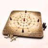 Juego Fidchell Oona de madera hecho a mano | juego damas madera | juego mesa madera | juego de mesa parchís madera | juegos de mesa artesanales en madera | productos artesanales online