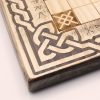 Tablero de madera tallado a mano del juego Hnefatal Einar | juego piezas de madera | parchís madera |juegos de mesa de madera con canicas |juego de mesa torre de madera | Ajedrez | La Plazoleta Madrid