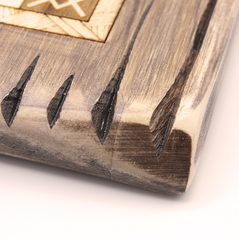 Tablero del juego Hnefatalf Kolbein hecho a mano | ajedrez y damas de madera | dominos artesanales | Producto artesanal | estrategia | juegos de mesa históricos | Laplazoleta Madrid