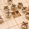 Hnefatalf-Torkel-110A-04 Piezas de madera talladas a mano del juego Hnefatal Torkel | juego piezas de madera | parchís madera |juegos de mesa de madera con canicas |juego de mesa torre de madera | Ajedrez | La Plazoleta Madrid