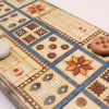 Tablero de madera del juego ur Utu | juego histórico | juego de mesa de madera | juego artesanale | Hecho a mano | La Plazoleta