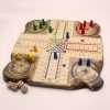 Juego parchis Kaira hecho a mano | parchis de madera | dominos artesanales | Producto artesanal | estrategia | juegos de mesa históricos | Laplazoleta Madrid
