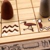 Tablero del juego de mesa Senet Neith | juego histórico | juego de mesa de madera | juego artesanale | Hecho a mano | La Plazoleta