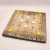 Juego de mesa hecho a mano Baghchal | ajedrez y damas de madera | dominos artesanales | Producto artesanal | estrategia | juegos de mesa históricos | Laplazoleta Madrid