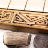 Tablero de madera del juego Puluc Aruma | juego damas madera | juego mesa madera | juego de mesa parchís madera | juegos de mesa artesanales en madera | productos artesanales online