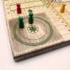 Juego parchis Inya hecho a mano parte verde | parchis de madera | dominos artesanales | Producto artesanal | estrategia | juegos de mesa históricos | Laplazoleta Madrid